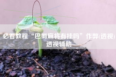 必看教程“巴蜀麻将有挂吗	”作弊(透视)透视辅助