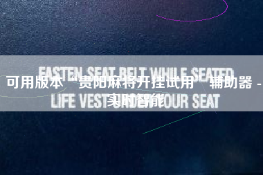 可用版本“贵阳麻将开挂试用”辅助器 - 实时智能