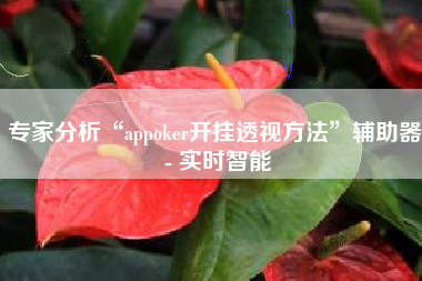 专家分析“appoker开挂透视方法”辅助器 - 实时智能