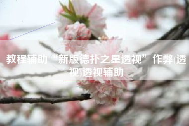 教程辅助“新版德扑之星透视	”作弊(透视)透视辅助