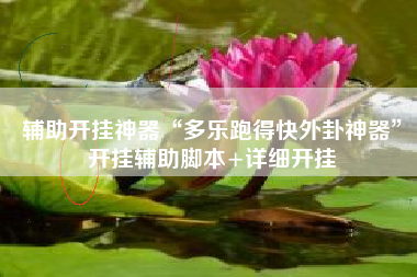 辅助开挂神器“多乐跑得快外卦神器”开挂辅助脚本+详细开挂