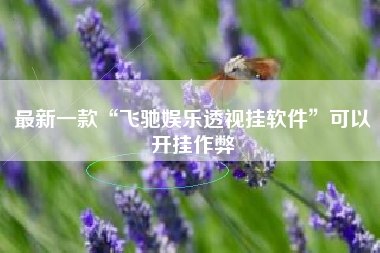 最新一款“飞驰娱乐透视挂软件	”可以开挂作弊