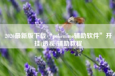 2026最新版下载“pokemmo辅助软件”开挂(透视)辅助教程