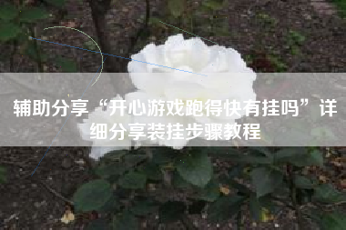 辅助分享“开心游戏跑得快有挂吗”详细分享装挂步骤教程