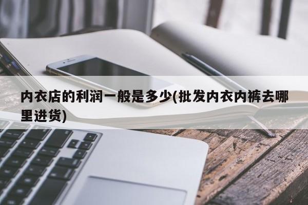 内衣店的利润一般是多少(批发内衣内裤去哪里进货)
